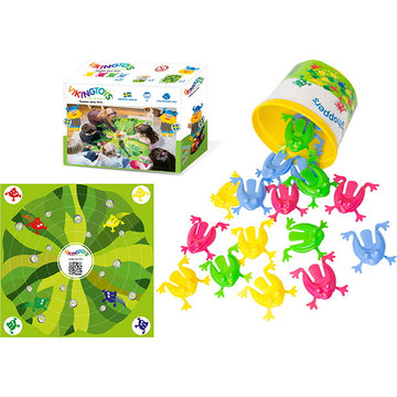 バイキングトイズ かえるさんジャンプ プレイマット付き 156085 VIKINGTOYS【送料無料 沖縄・一部地域を除く】